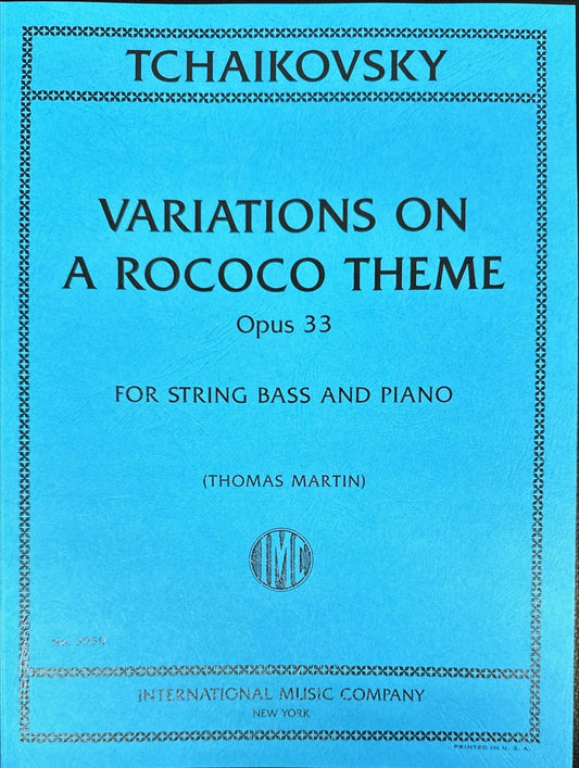 チャイコフスキー:《ロココの主題による変奏曲 Op.33》