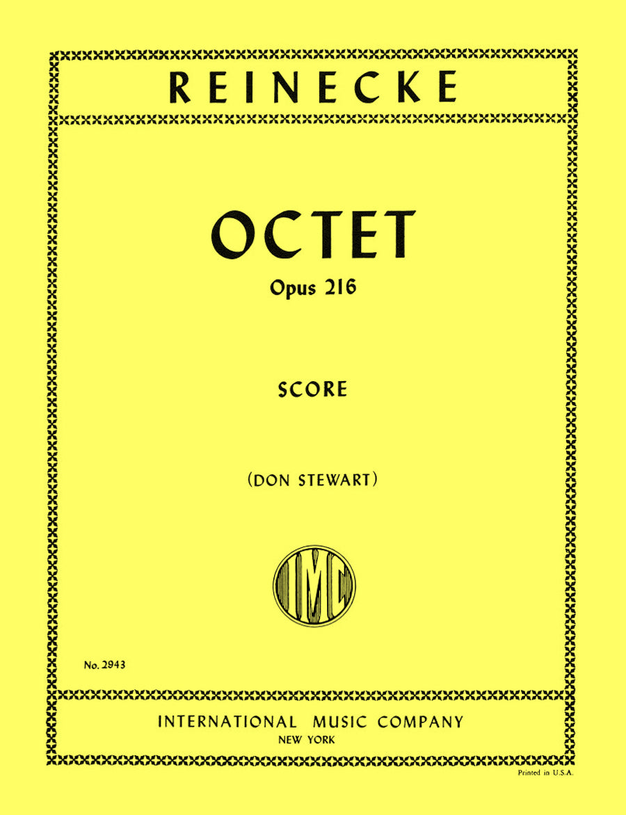 ラインエッケ:八重奏, op. 216(Flute, Oboe, Two Clarinets in B flat, Two Bassoons, and Two Horns in F)
