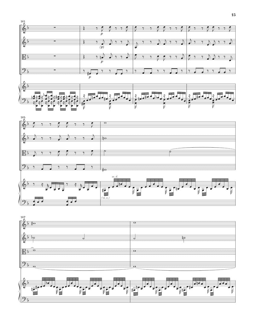 バッハ:チェンバロ協奏曲 第1番 BWV 1052 スコア