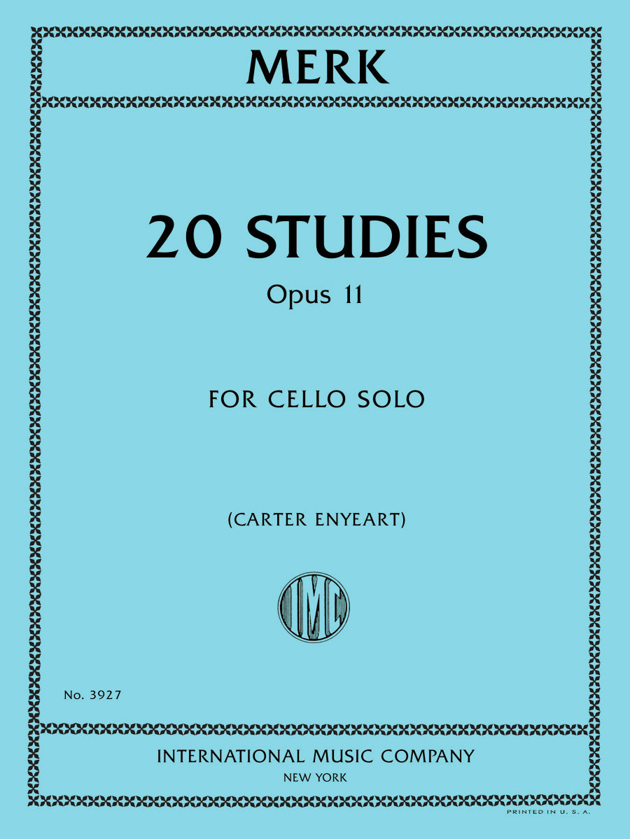メルク:20の練習曲 Op.11