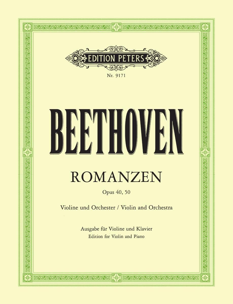 ベートーヴェン:ロマンス ト長調 op. 40、ヘ長調 op. 50