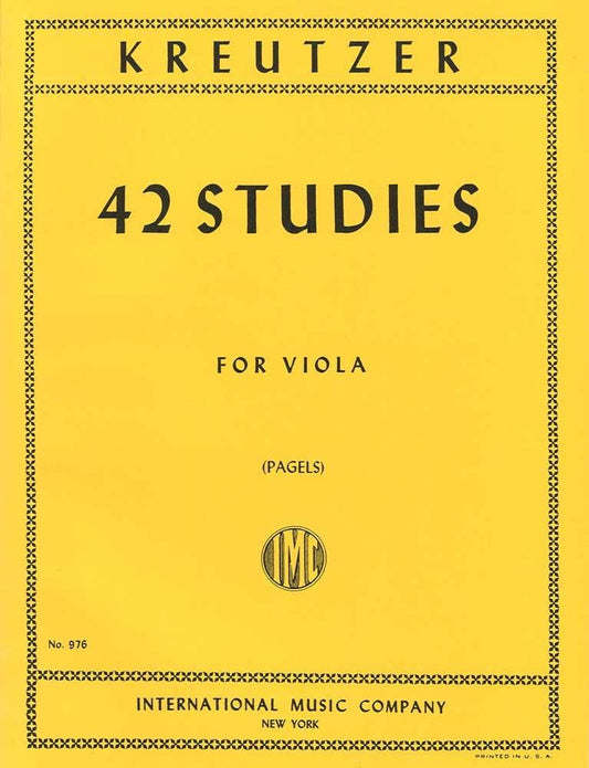 クロイツェル:42の練習曲