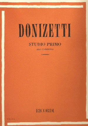 ドニゼッティ:クラリネットのための練習曲
