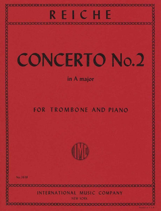 ライヒャ(レイハ):トロンボーン協奏曲 第2番 イ長調