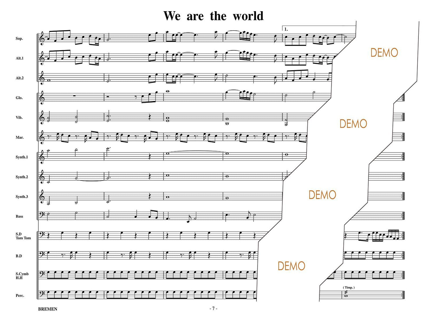 We are the world