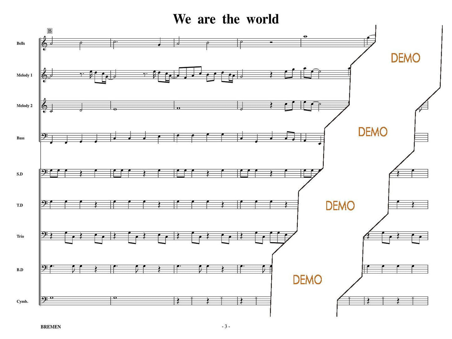 We are the world