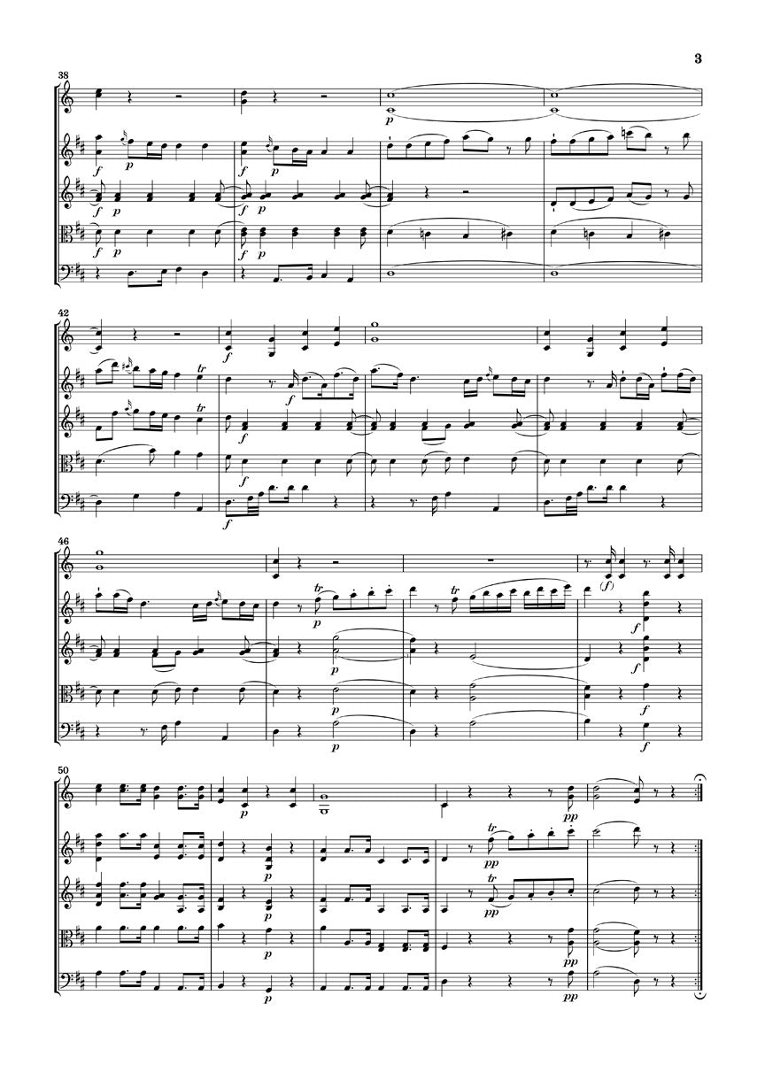 モーツァルト:行進曲 K.445とディヴェルティメント K.334