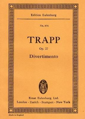 トラップ:ディヴェルティメント op. 27