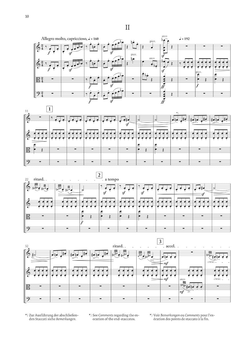 バルトーク:弦楽四重奏曲 第2番 op. 17