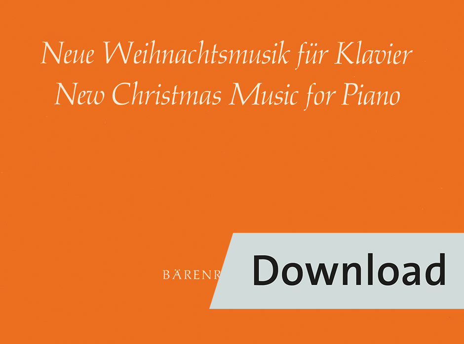 ピアノまたは他の鍵盤楽器のための新しいクリスマス音楽【デジタル版】