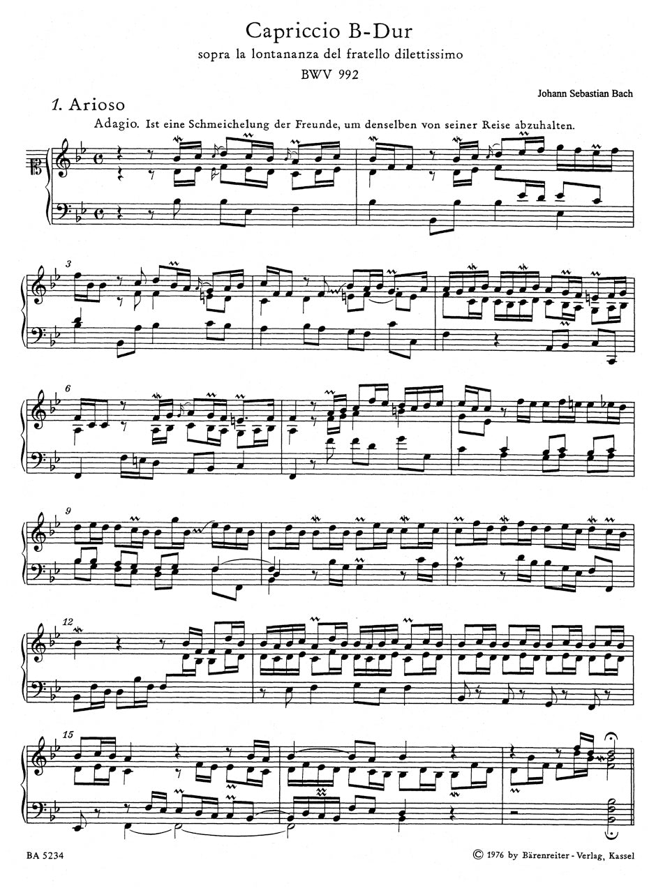ピアノ/バッハ:クラヴィーアのための雑曲集 III BWV 992, 993, 989, 963, 820, 823, 832, 833, 822, 998