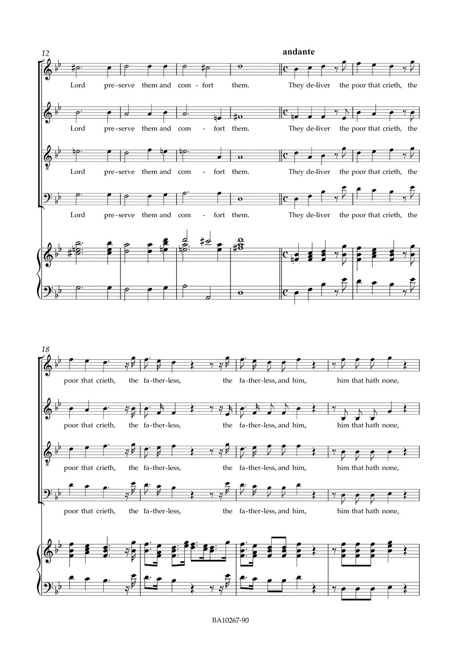 声楽/ヘンデル:孤児院のためのアンセム HWV 268(1753年版)