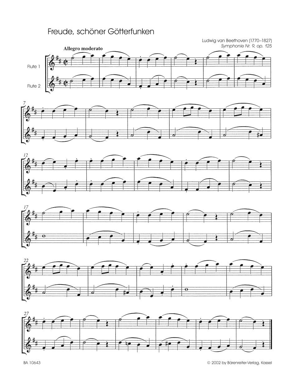 アンサンブル二重奏/2本のフルートのためのロマンティック・ヒット曲集