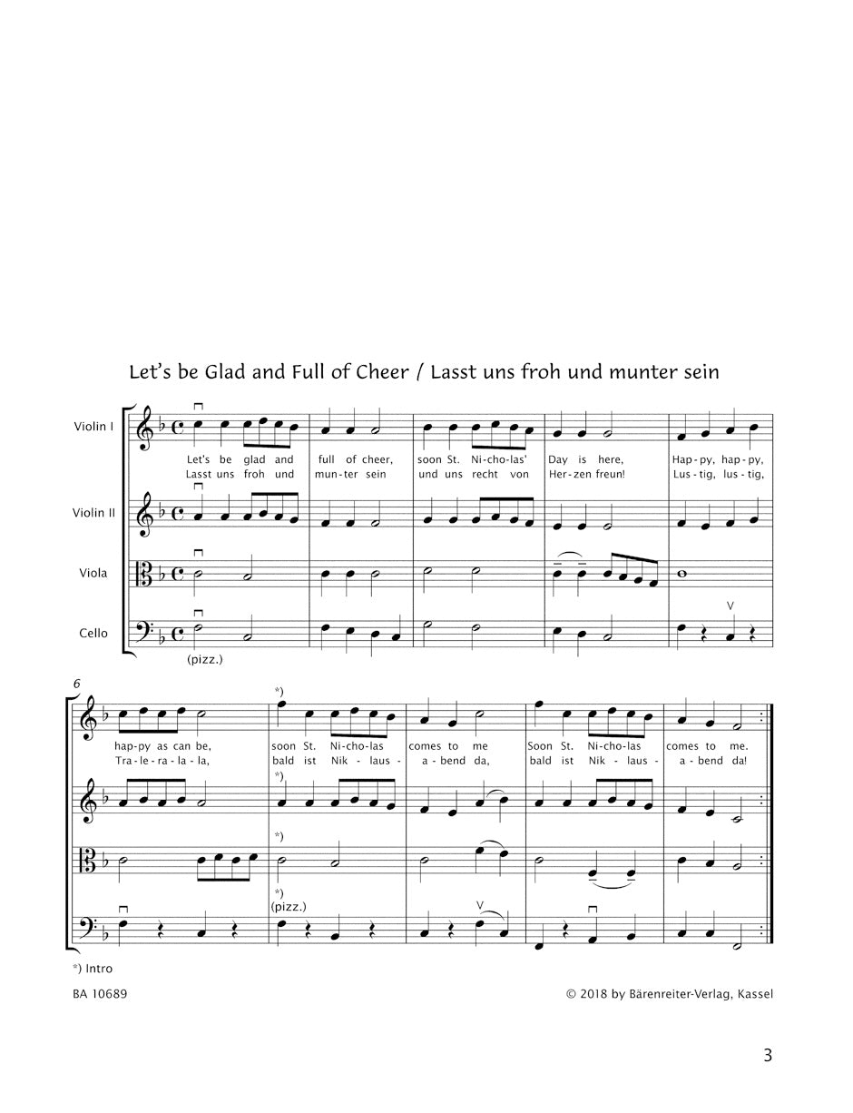 スコア/初心者弦楽アンサンブルのためのクリスマス曲集