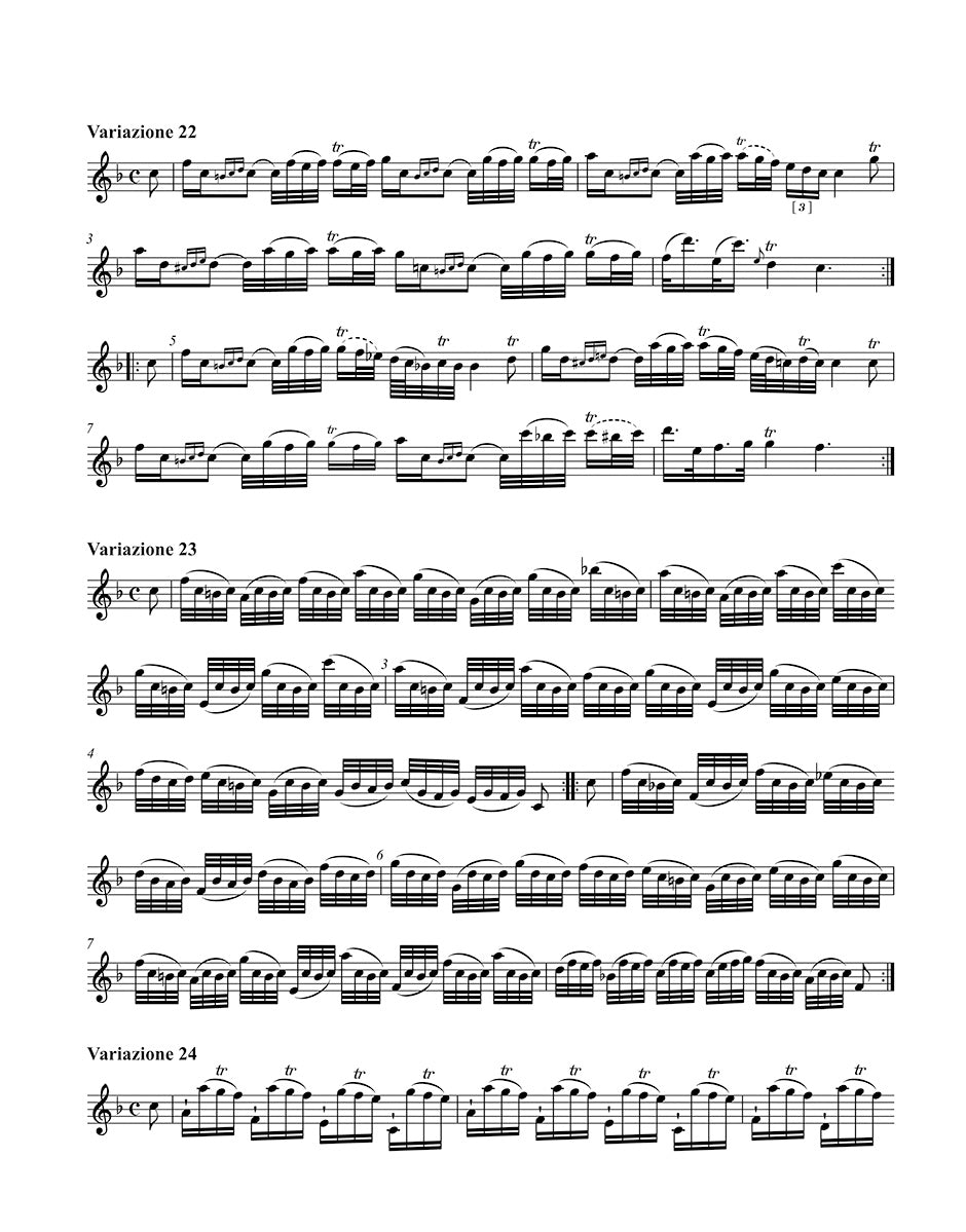 バイオリン(ヴァイオリン)/タルティーニ:弓技法 Larte dellarco