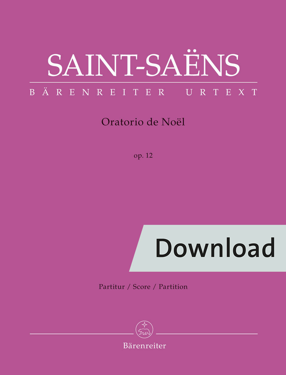 合唱/サン=サーンス:クリスマス・オラトリオ op. 12【デジタル版】