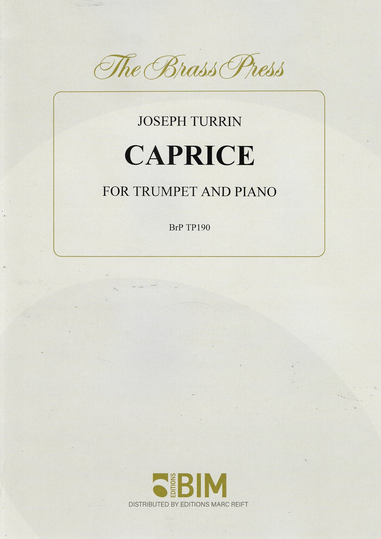 トランペット/トゥリン:カプリス