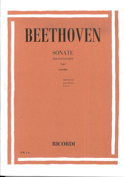 Ludwig van Beethoven:Sonate vol. 1