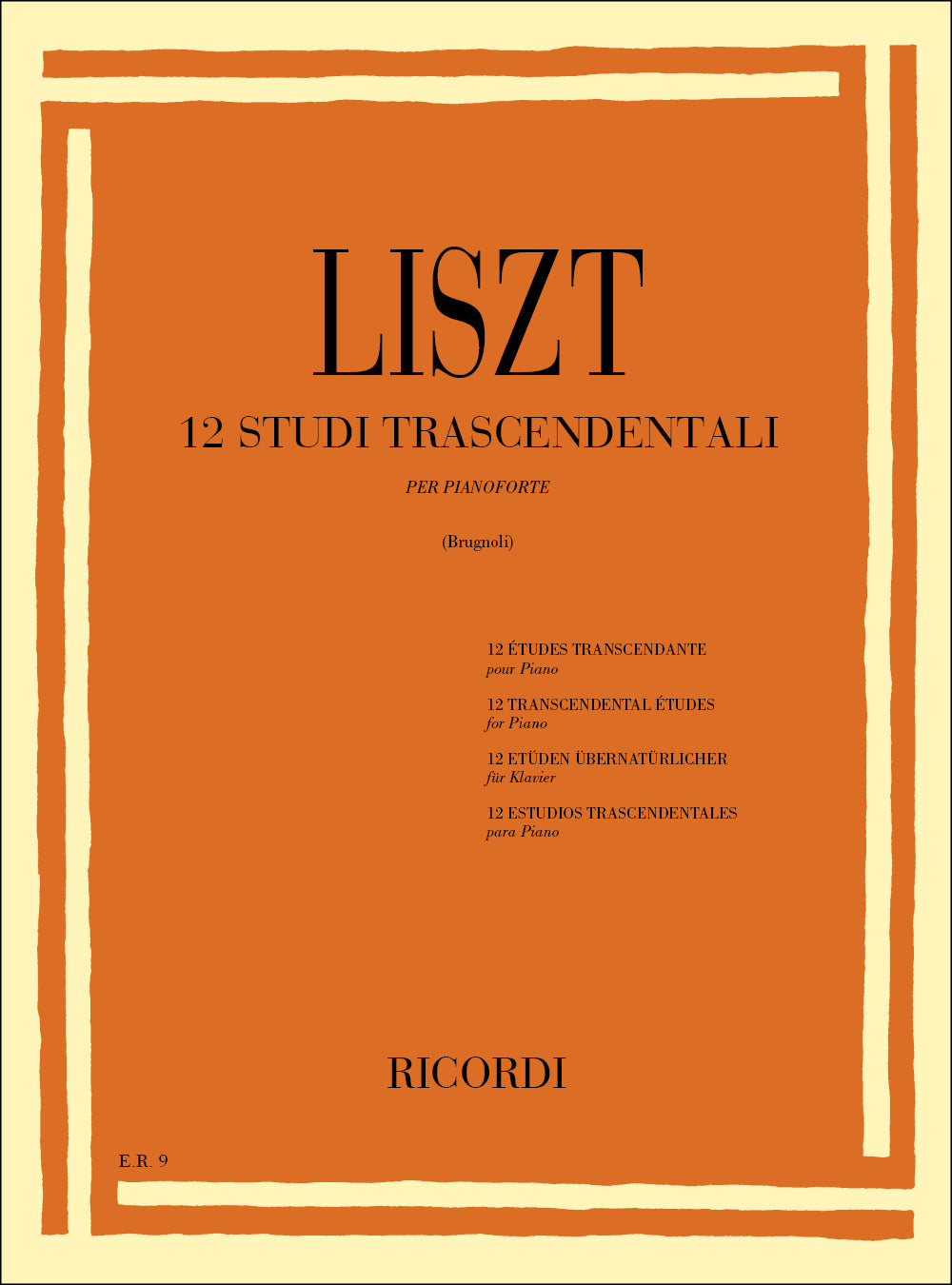 Franz Liszt:12 Studi Trascendentali