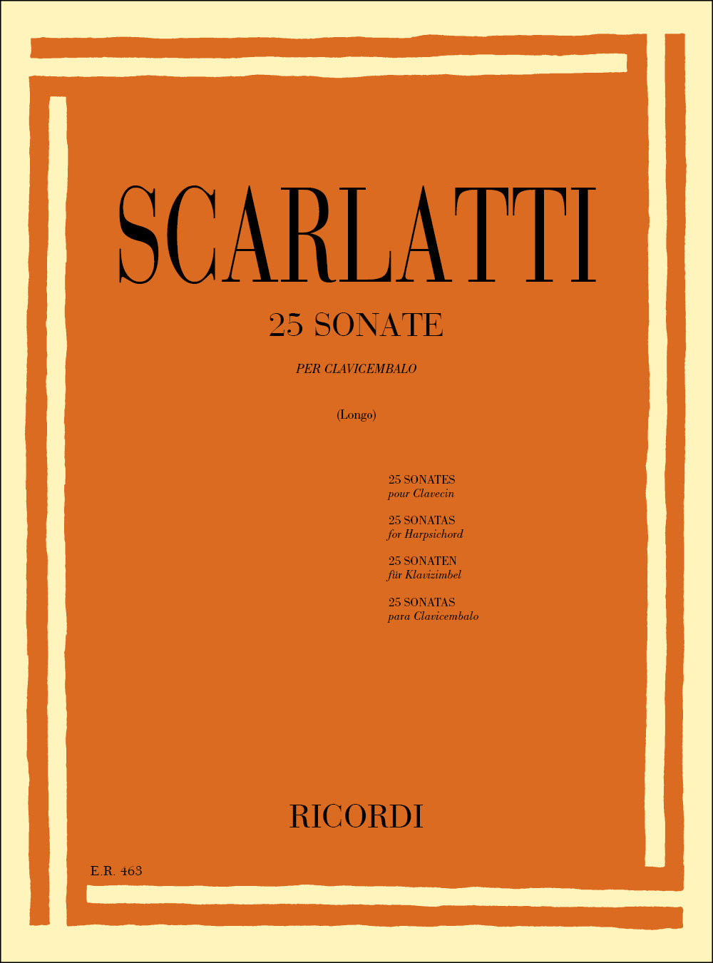 Domenico Scarlatti:25 Sonates