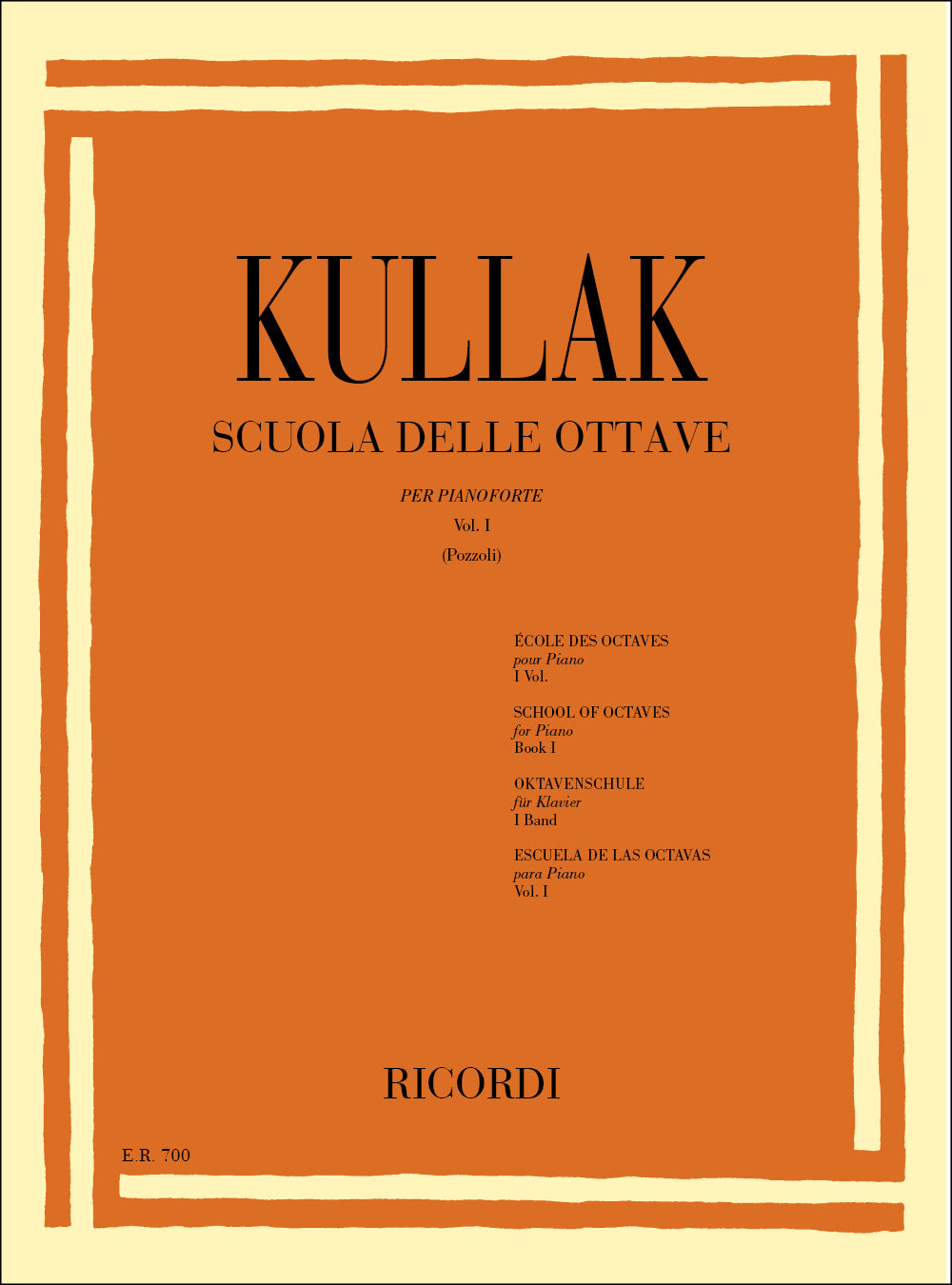 Theodor Kullak:Scuola Delle Ottave