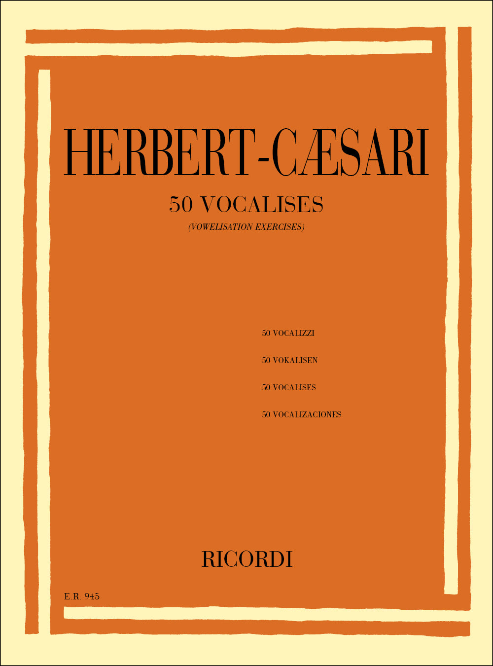 Edgar Herbert:50 Vocalises