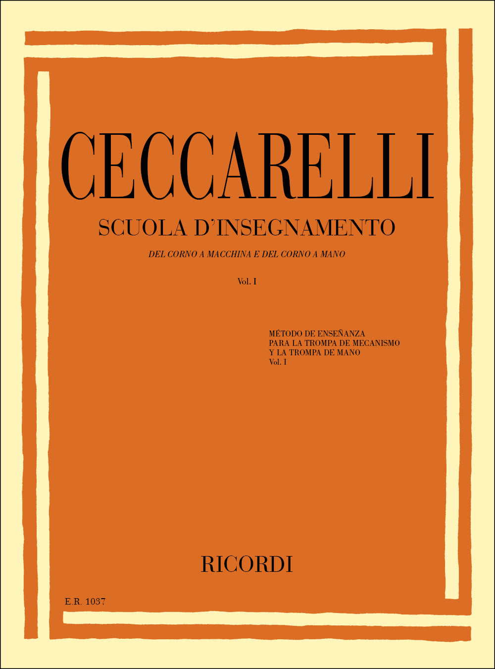 M. Ceccarelli:Scuola D Insegnamento Del Corno A Macchina E