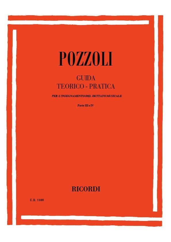 Ettore Pozzoli:Guida Teorico-Pratica 3-4
