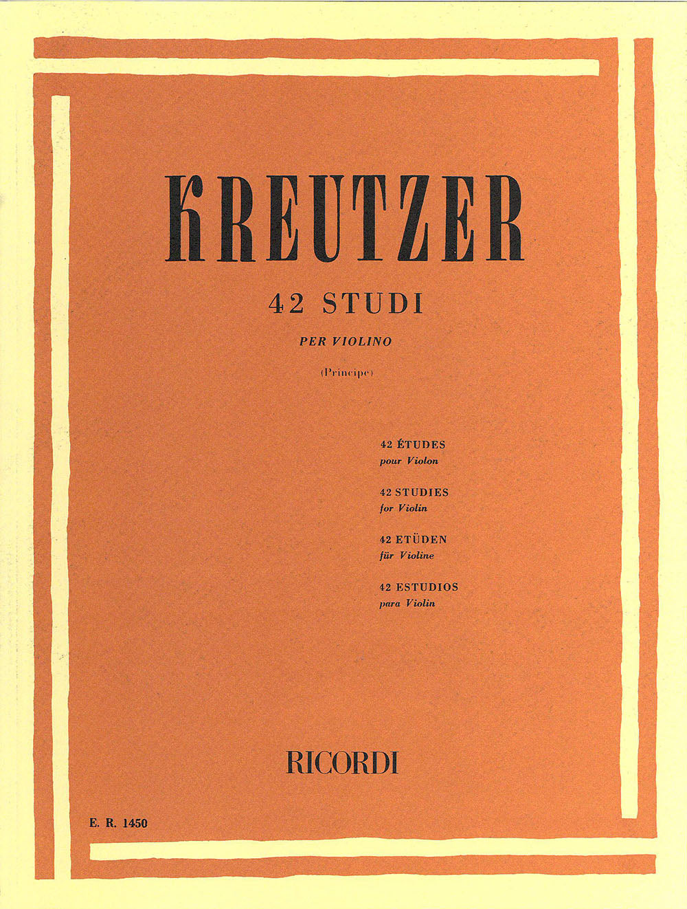 Rudolf Kreutzer:42 Studi