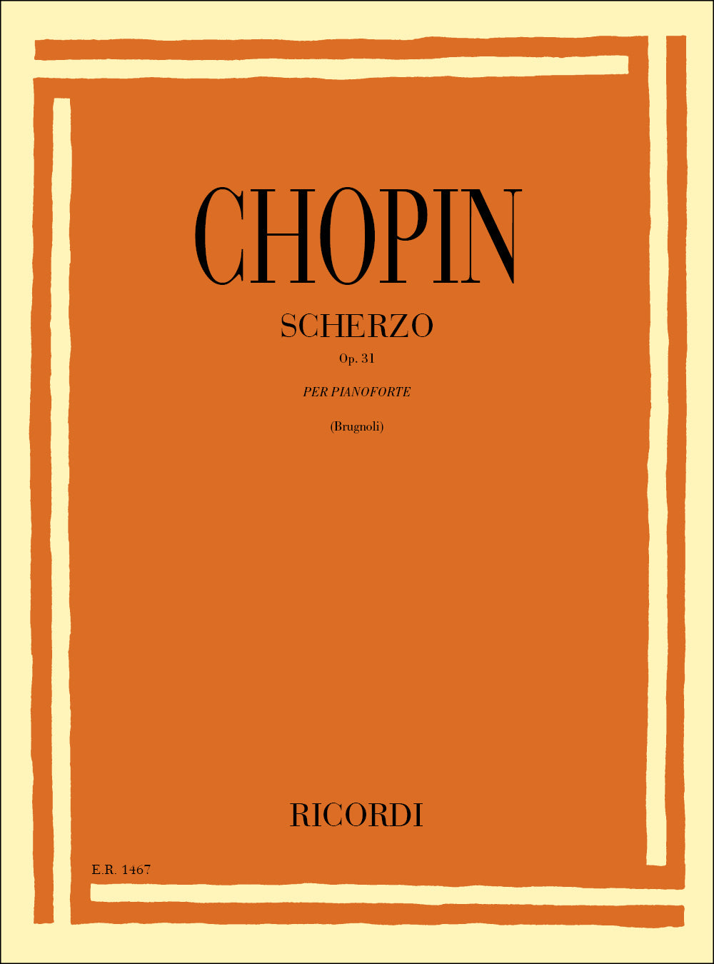 Frédéric Chopin:4 Scherzi: N. 2 In Si Bem. Min. Op. 31