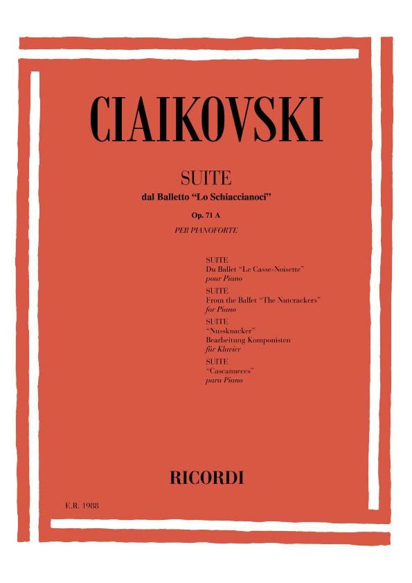Pyotr Ilyich Tchaikovsky:Lo Schiaccianoci Suite Dal Balletto Op 71A N.1-8