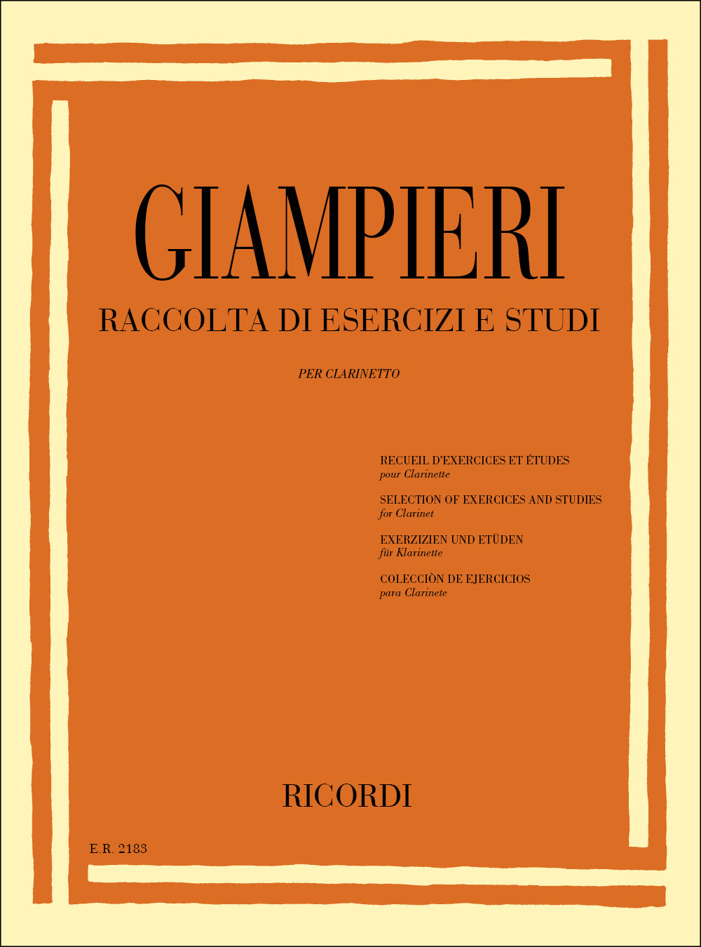 Alamiro Giampieri:Raccolta di Esercizi e Studi
