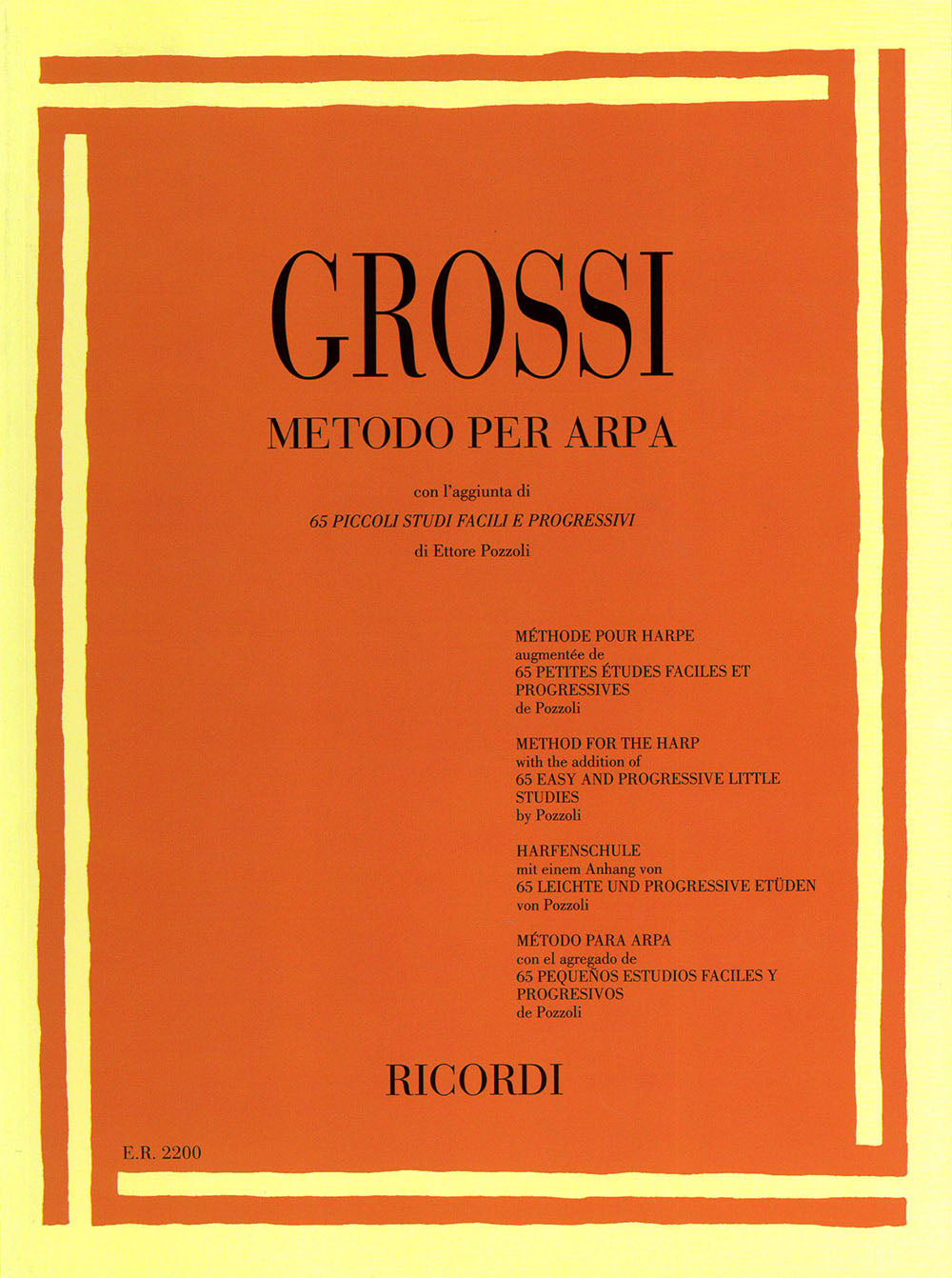 Maria Grossi:Metodo Per Arpa