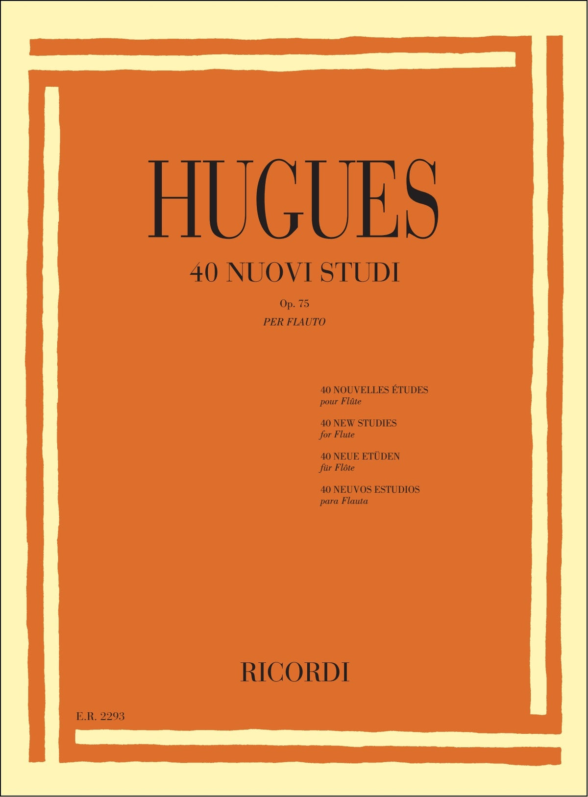 Luigi Hugues:40 Nuovi Studi Op. 75