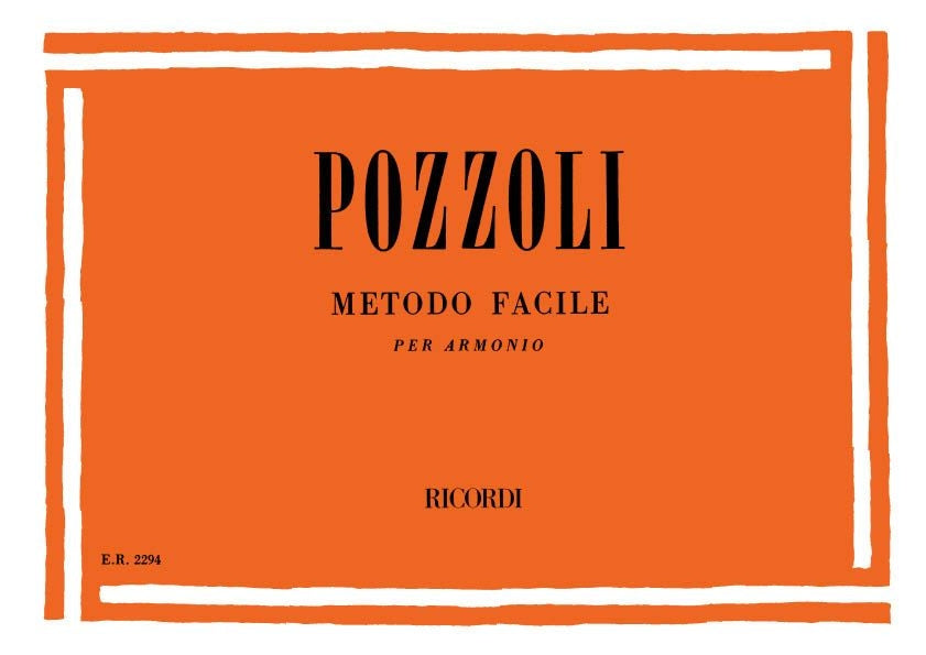 Ettore Pozzoli:Metodo Facile:Per Armonio