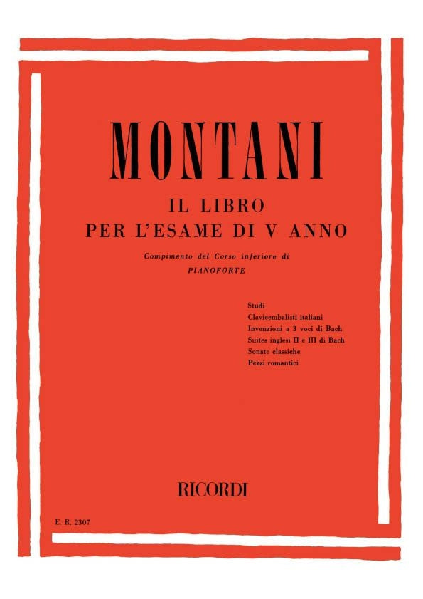 Pietro Montani:Libro Per L'Esame Di V Anno - Compimento Del
