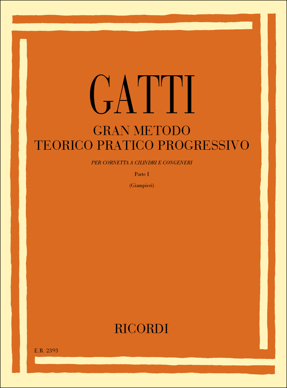 Domenico Gatti:Gran Metodo Teorico Pratico Progressivo - Parte I