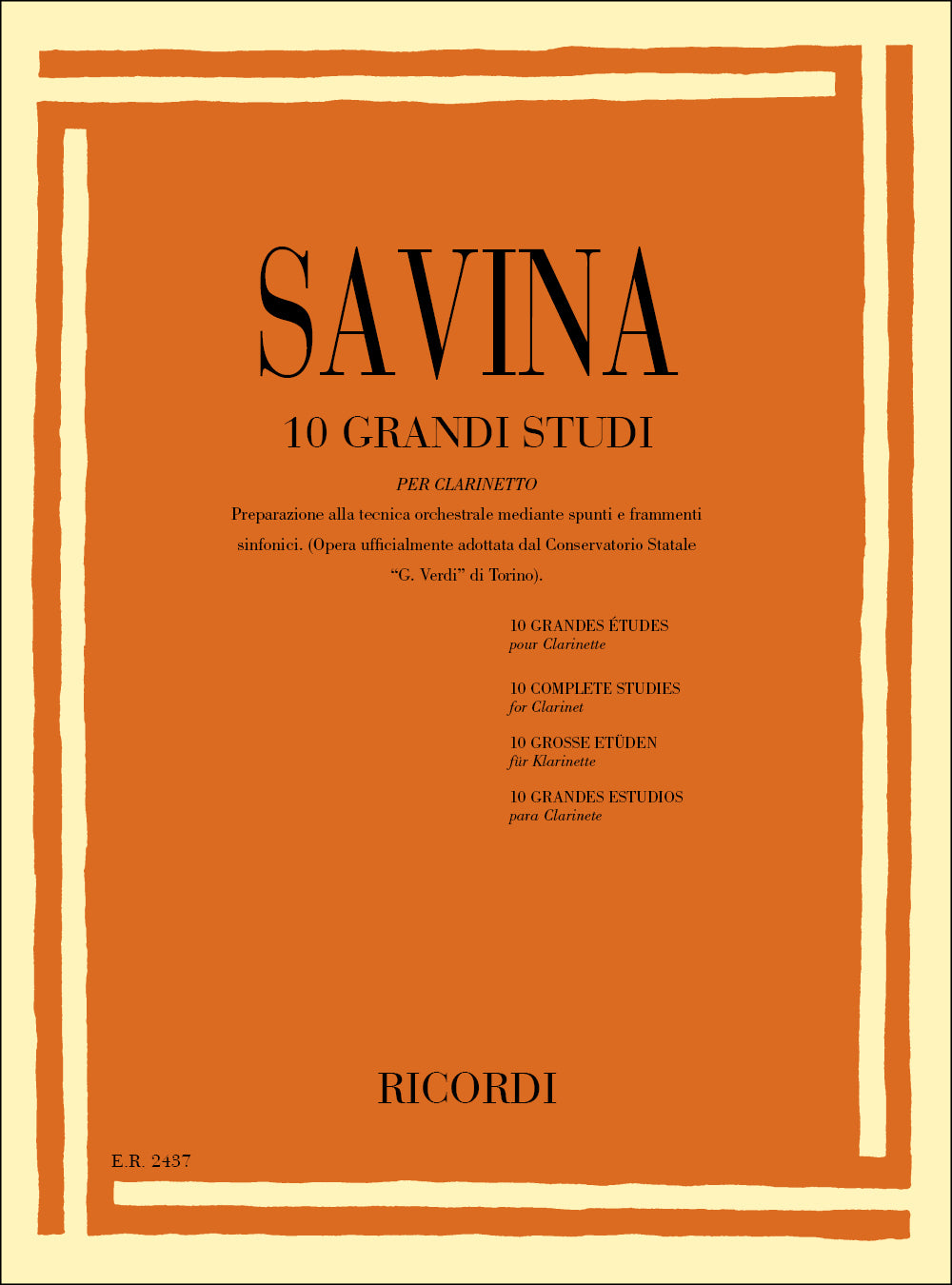 Leonardo Savina:10 Grandi studi