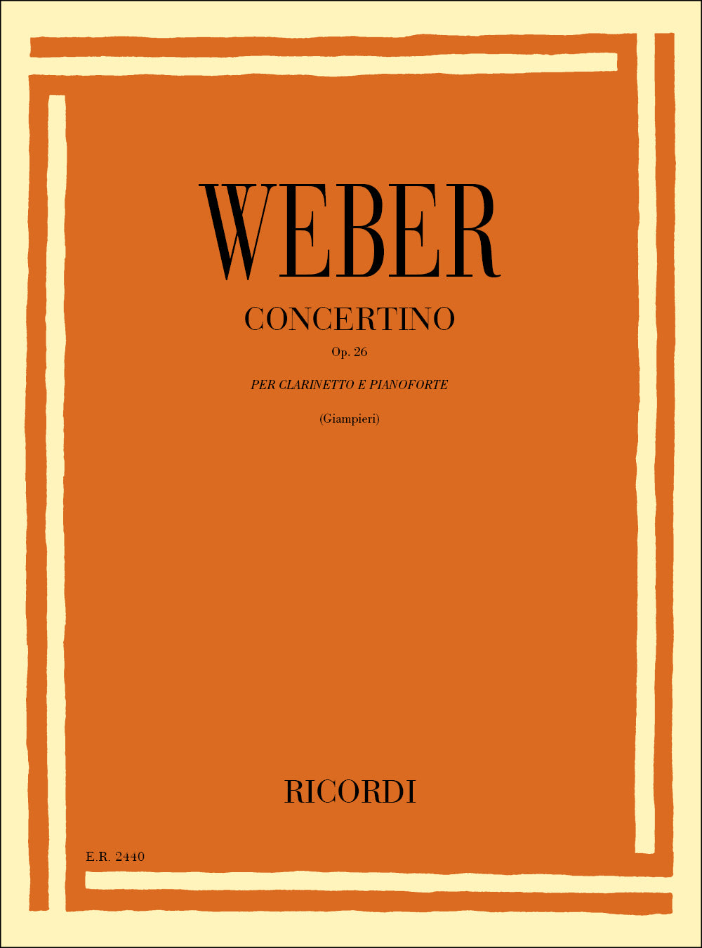 Carl Maria von Weber:Concertino Op. 26