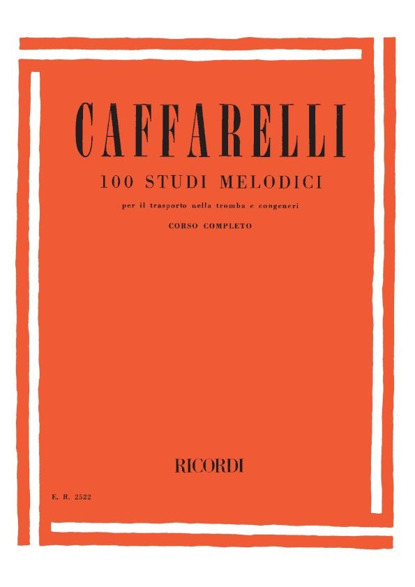 カッファレッリ:100の旋律的練習曲