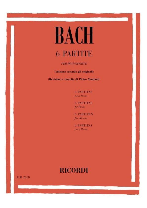 バッハ:6つのパルティータ BWV 825-830