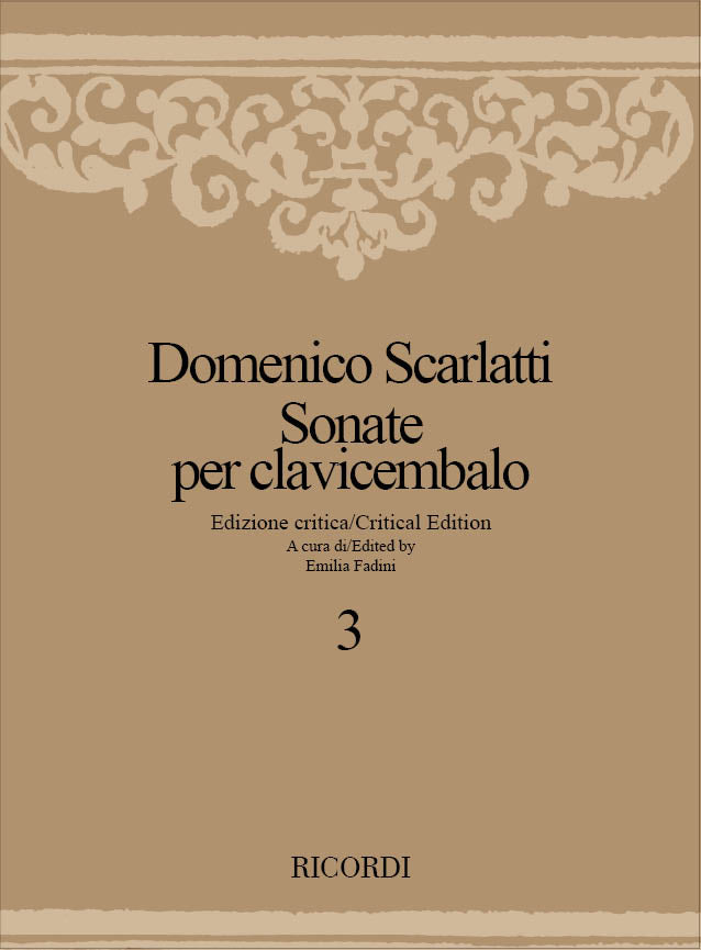 Domenico Scarlatti:Sonate Per Clavicembalo - Volume 3