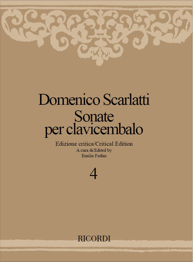 Domenico Scarlatti:Sonate Per Clavicembalo - Volume 4