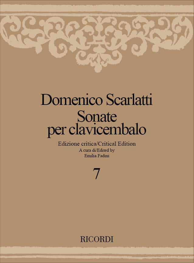 Domenico Scarlatti:Sonate Per Clavicembalo - Volume 7