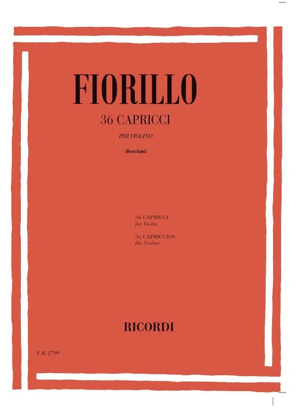 Federigo Fiorillo:36 Capricci
