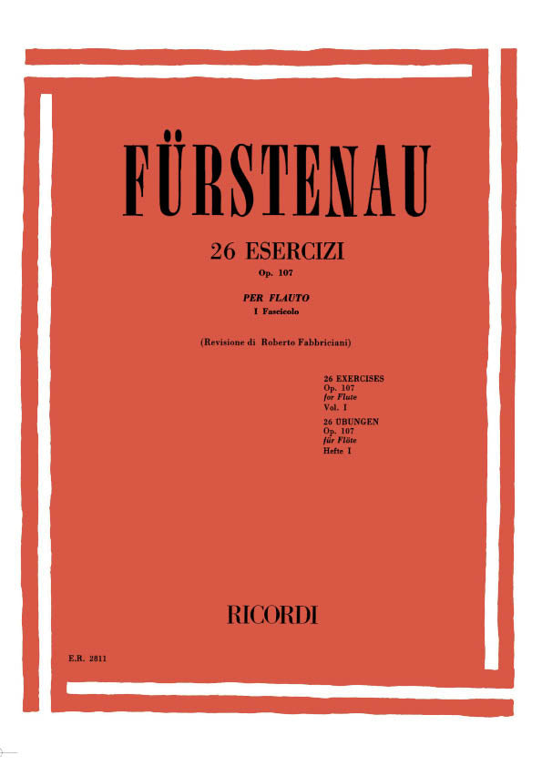 Anton Bernhard Fürstenau:26 Esercizi Op. 107