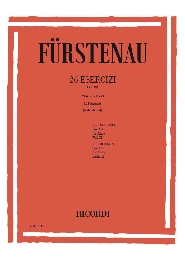 Anton Bernhard Fürstenau:26 Esercizi Op. 107