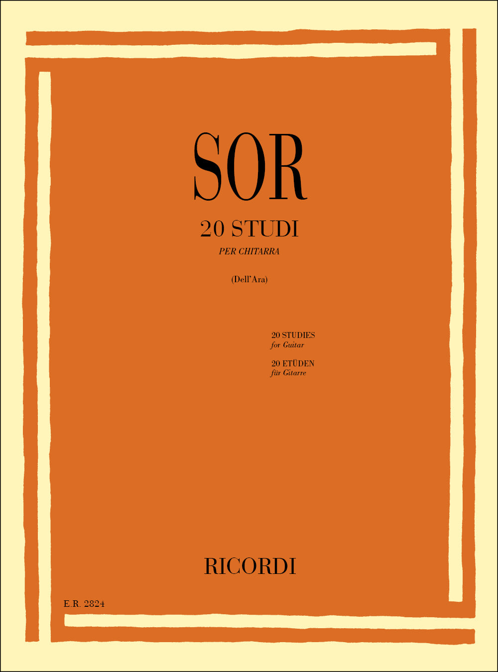 Fernando Sor:20 Studi