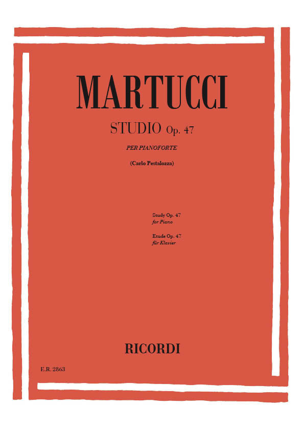 Giuseppe Martucci:Studio Op.47