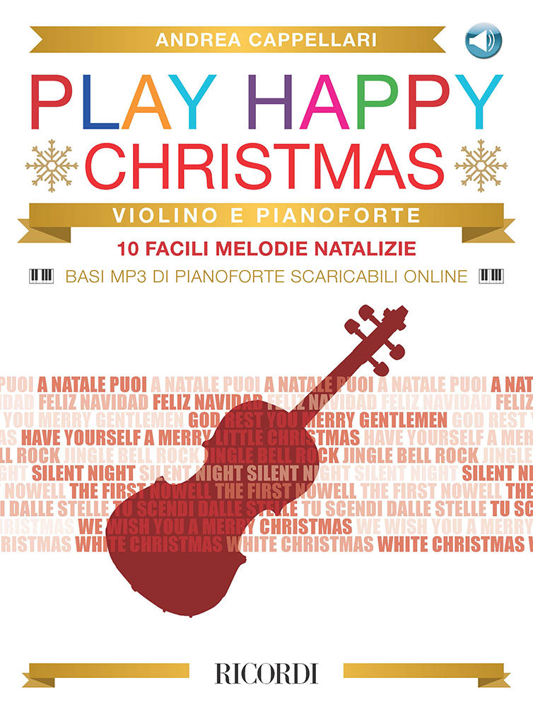 プレイ・ハッピー・クリスマス:10 facili melodie natalizie per violino e pianoforte